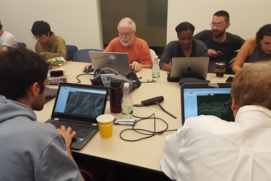 A "mapathon" hosted at MIT helped to develop a crowdsourced map of Puerto Rico's infrastructure damaged by two recent hurricanes. The map seeks to help aid agencies assess where to concentrate relief efforts on the ground. 