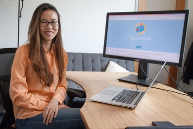 CSAIL PhD student Amy Zhang led the development of the new Squadbox tool.
