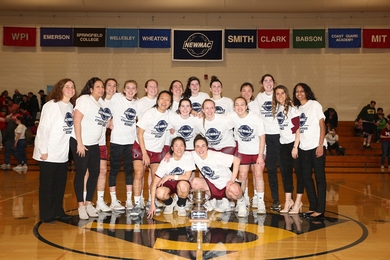 The MIT women's basketball team captured the program's first NEWMAC Championship in 2018 and advanced to the Division III NCAA Tournament.