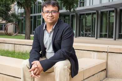 “Pretty much my entire family, we are entrepreneurs. ... The notion of academia was completely foreign to me growing up,” says Associate Professor Nemit Shroff.