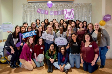 MIT Muses, from the founding class to present, reunited to celebrated 30 years a cappella.