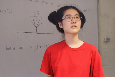 A top competitor at the annual William Lowell Putnam Mathematical Competition, senior Danielle Wang will continue on at MIT to pursue a PhD after she graduates in June.