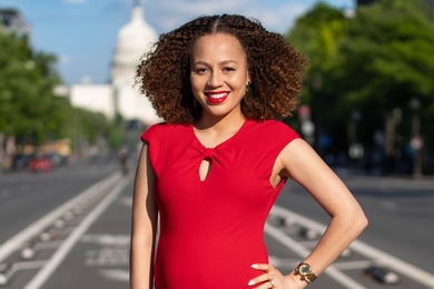 “I try to understand how policy makers and negotiators think, explore current nuclear challenges, and then try to evolve technical frameworks to meet the world as it is,” says Mareena Robinson Snowden PhD '17.