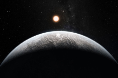 Worlds orbiting stars other than our sun are “exoplanets,” and they come in many sizes, from gas giants larger than Jupiter to small, rocky planets. This illustration of a "super-Earth" represents the type of planet that the TESS mission aims to find outside our solar system.