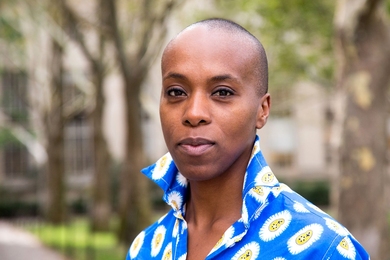 “Learning is not just about having a professor transfer knowledge but also about the life-long lessons that you pick up from teachers in the process," one nominator wrote in support of Amah Edoh's receipt of the Everett Moore Baker Award.
