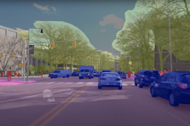 Sample frames from MIT AgeLab's annotated video dataset