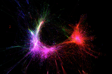 bright burst of light