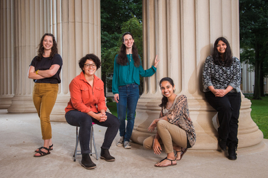 Ellen Lalk, Julia Wilcots, Mara Amelia Freilich, Meghana Ranganathan, and Rohini Shivamoggi