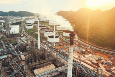 Petrochemical plant